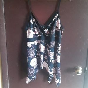 Floral cami size 2x